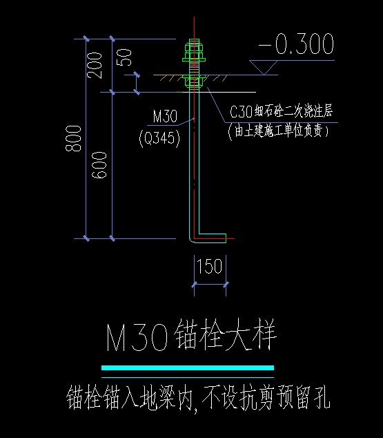 預(yù)埋件鋼結(jié)構(gòu)圖紙